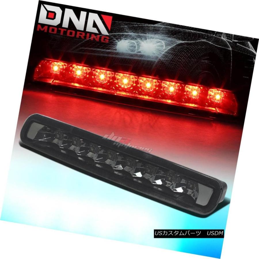 テールライト FOR 05-09 MUSTANG / SHELBY PONY SMOKED HOUSINGリアルーフLED 3RDブレーキ/ストップラ