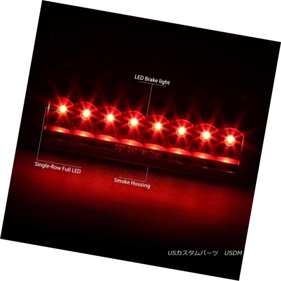 テールライト 1995-2017年トヨタタコマブラック/テントレンズオールLED 3RDブレーキライトライト FOR 1995-2017 TOYOTA_1