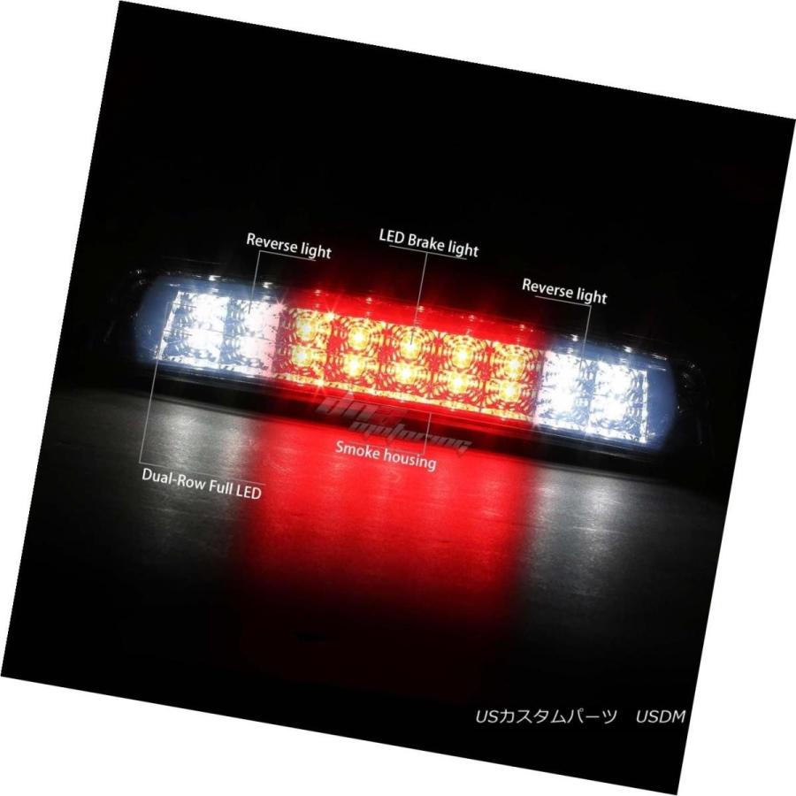 テールライト FOR 09-16 DODGE RAM TRUCK SMOKED HOUSING REAR 3RDブレーキ/ストップ+カー \u003c_1
