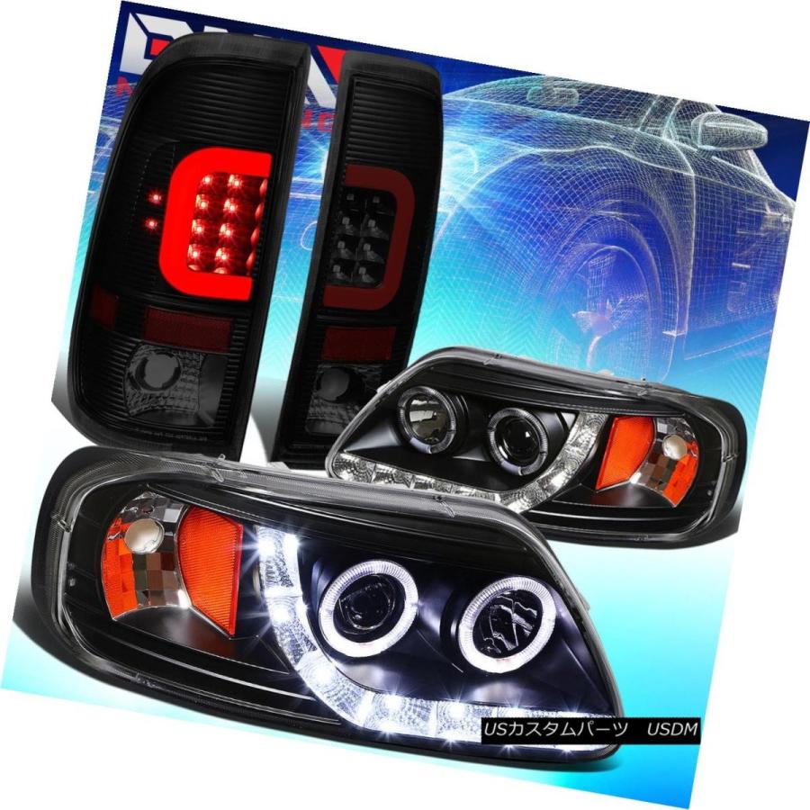 テールライト FIT 1997-2004フォードF-150 / F-250赤LEDバーテントテールライト+プロジェクター R