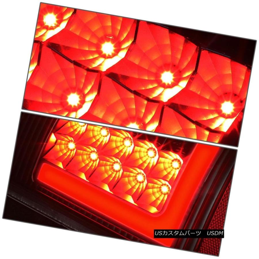 テールライト [3D L-STREAK LED] 97-07 F150 / SUPER DUTY BLACK SMOKEDテールライトパキングランプ用の画像