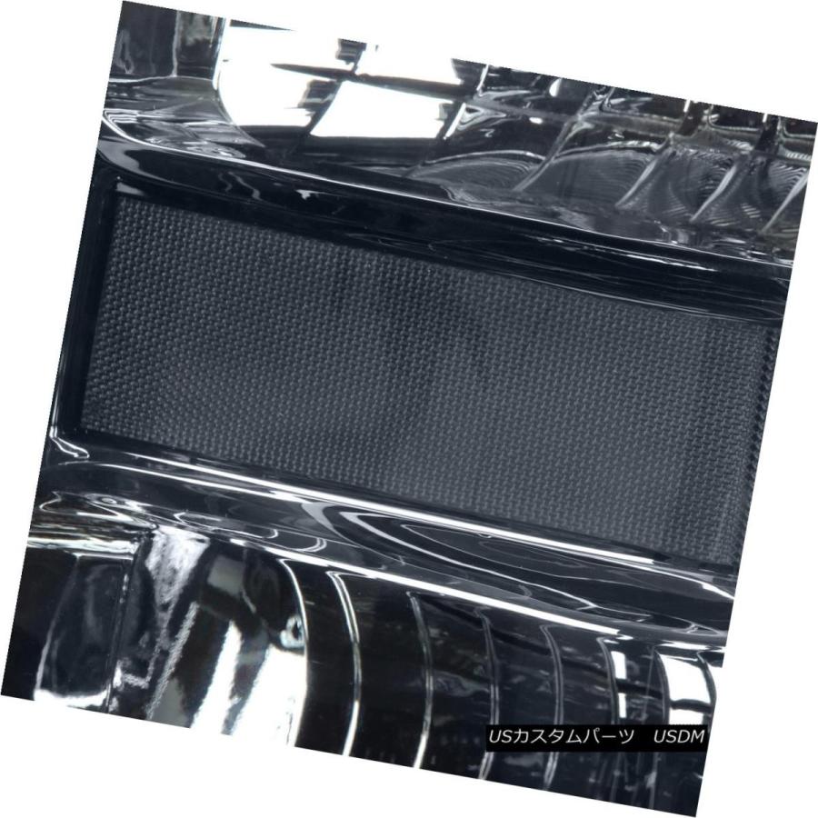 テールライト SMOKEDクリアヘッドライト+ 3D LEDレッドLバースモークテールランプフィット08-10 SUPER DUTY SMOKED Cの画像