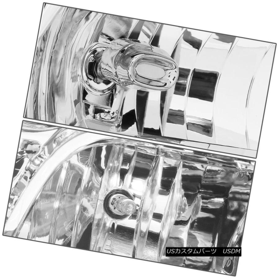 テールライト CHROME HOUSINGクリアサイドクワッドヘッドライト+ LED CHROMEテールランプフィット10-17 RAM CHROMEの画像