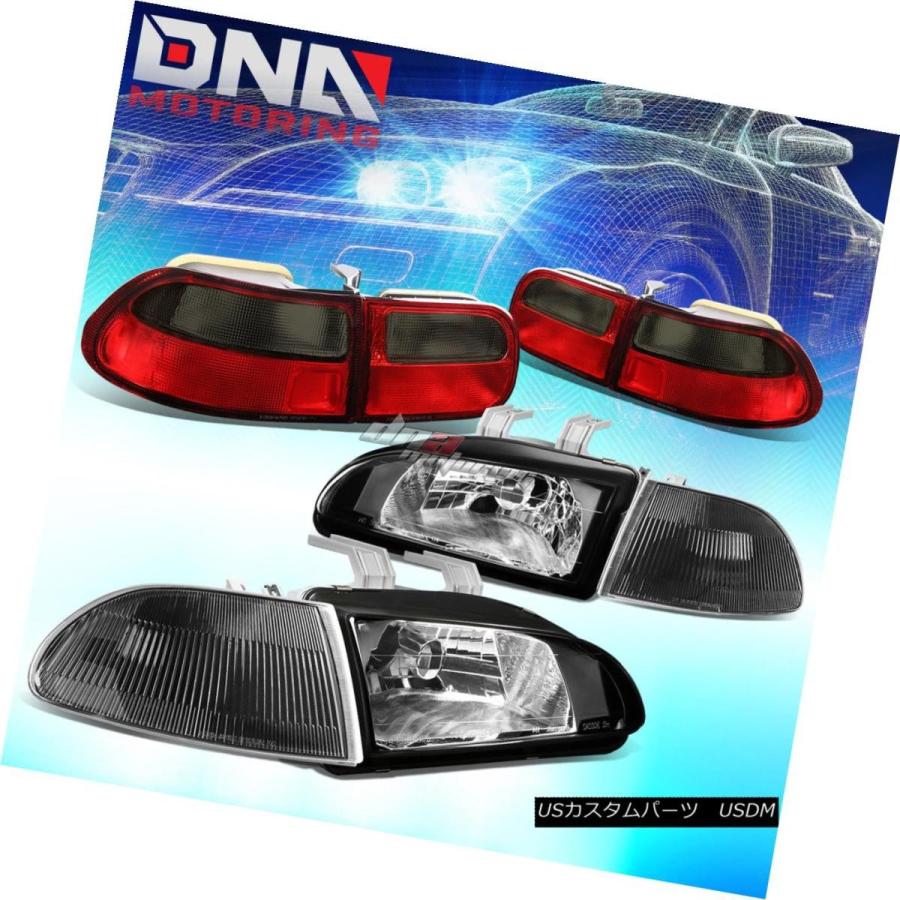 テールライト ブラッククリアライトヘッドライト+コーナー BLACK CLEAR OE FITMENT HEADLIGHT+CORN\u003cwbr