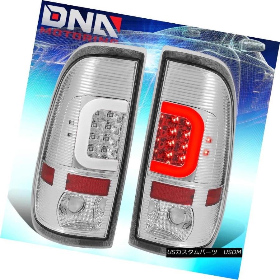 テールライト [LED C-BAR] 1997-2004フォードF-150 / F-250クロームテールライト+プロジェクター </ wbrの画像
