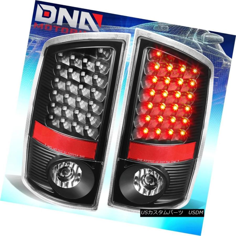 テールライト BLACK HOUSING CLEAR HEADLIGHT + DRL +  </ wbr>クリアLEDブレーキテールライトフの画像