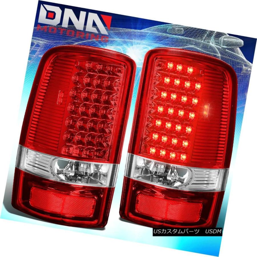 テールライト CHROMEレンズRED LEDテールブレーキライト00-06 GMC YUKON DENALI / SUBURBA  \u003c/