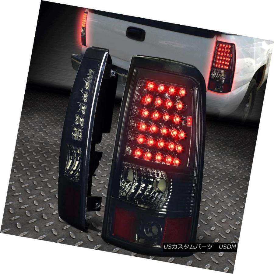 テールライト CHROME SMOKED LED TAIL + BLACK 3RDブレーキ＆カゴライト03-07 SILVERADO / SIER <の画像