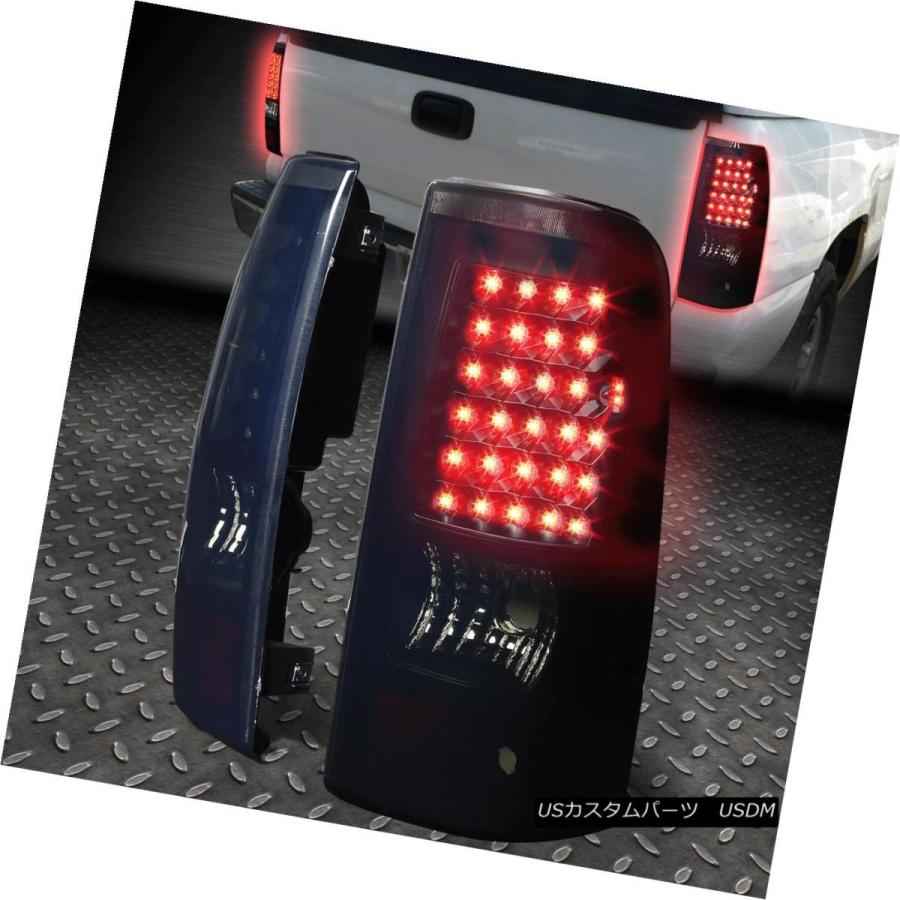 テールライト BLACK SMOKED LED TAIL + 3RDブレーキ＆カゴライトセット03-07 CHEVY SILVERADO / SIERの画像