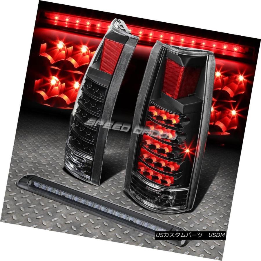 テールランプ BLACK HOUSING CLEAR LED TAIL + 92+ SUBURBAN / TAHOE用3輪打ちきりともし火 \u003c その他ライト-ライト、レンズ-車、バイク、自転車