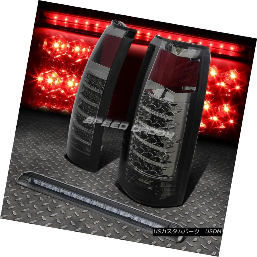 テールライト CHROME HOUSING SMOKE LED TAIL + 3RDブレーキライト92-00 C10 SUBURBAN / TAHOE