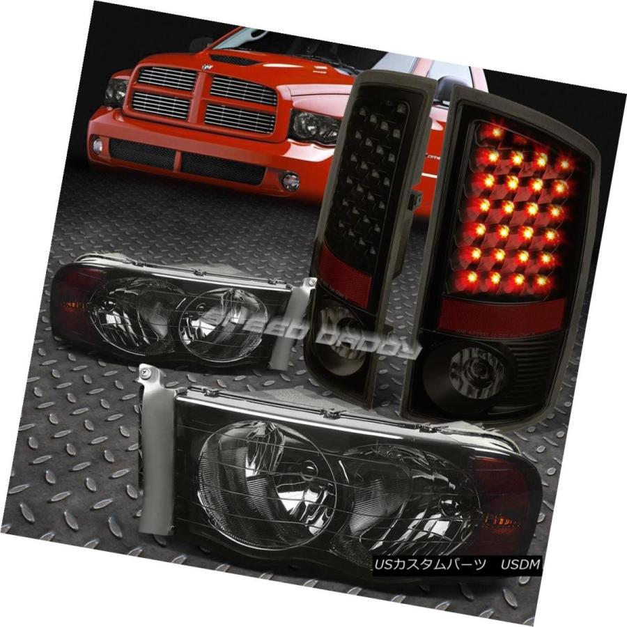 テールライト SMOKED HEADLIGHT + AMBE  Rコーナー+ SMOKED BLACK LEDブレーキテール