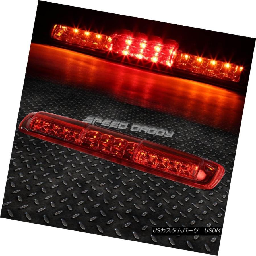 テールライト BLACK SMOKED LED TAIL + RED 3RDブレーキ＆カゴライトセット03-07シルバー/シアー </ wbの画像
