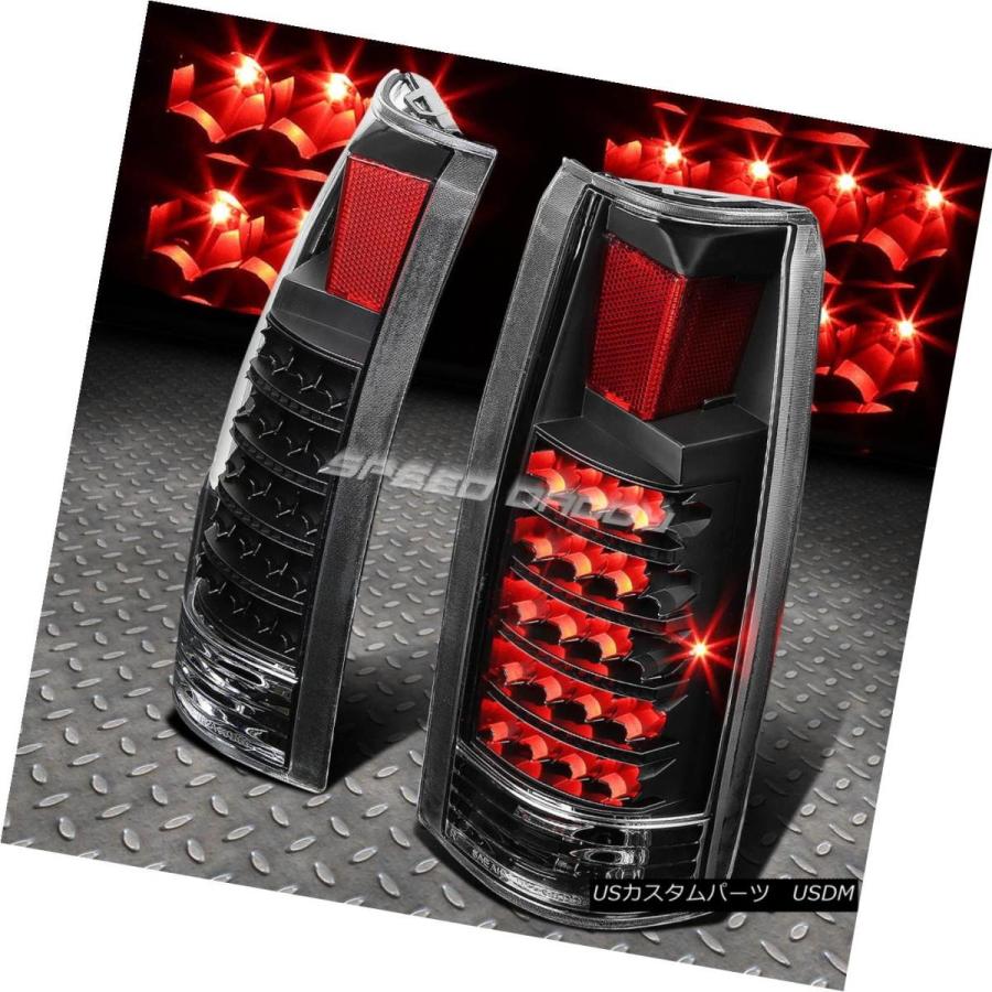 テールライト BLACK HOUSING CLEAR LED TAIL + RED 3RDブレーキライト92-00 SUBURBAN / TAHOEの画像