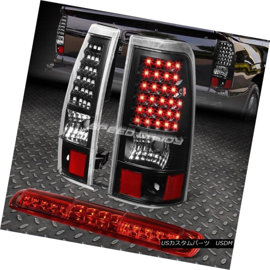 テールライト BLUE FULL LED TAIL + RED 3RD BRAKE＆CARGOライト03-07チェビーシルバー/シアー </