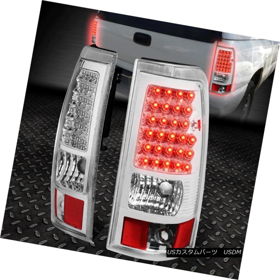テールライト CHROME LED TAIL + RED 3RD BRAKE＆CARGOライト03-07 CHEVY SILVERADO / GMCの画像