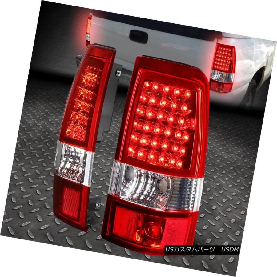 テールライト CHROME RED LED TAIL +クリア3RDブレーキ＆カゴライト03-07 SILVERADO / GMC SIERRA CHの画像