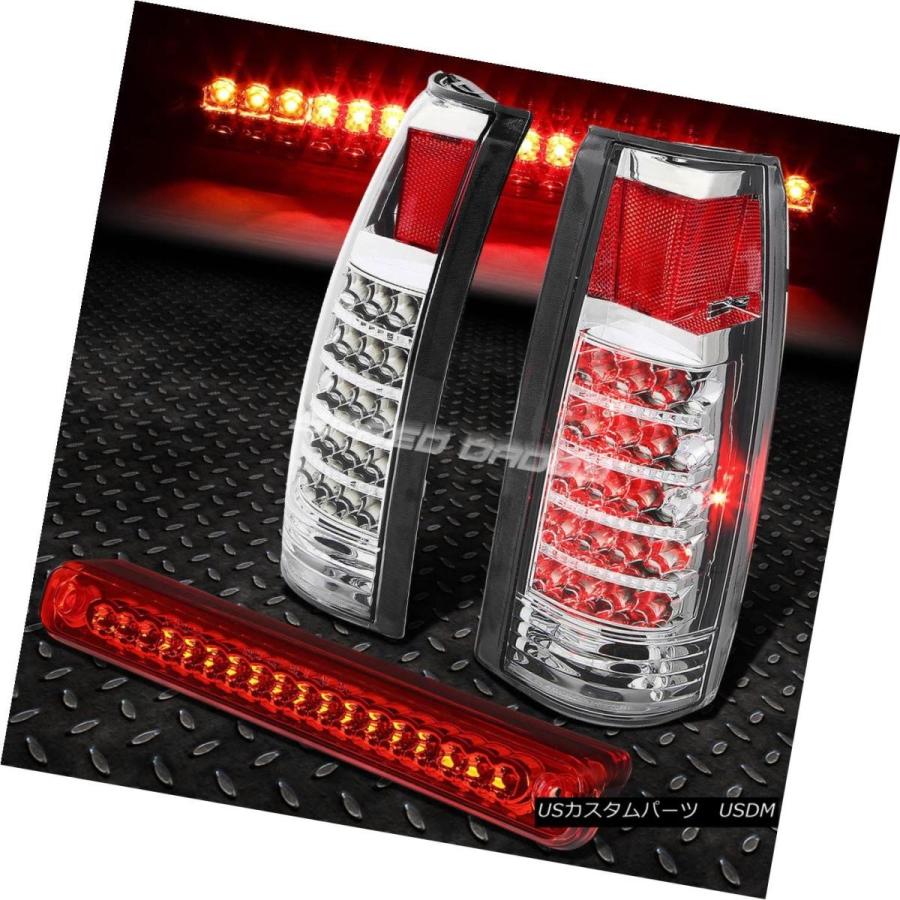 テールライト FULL LED CHROME CLEAR TAIL + RED 3RD BRAKE + CARGO + RE  </ wbr