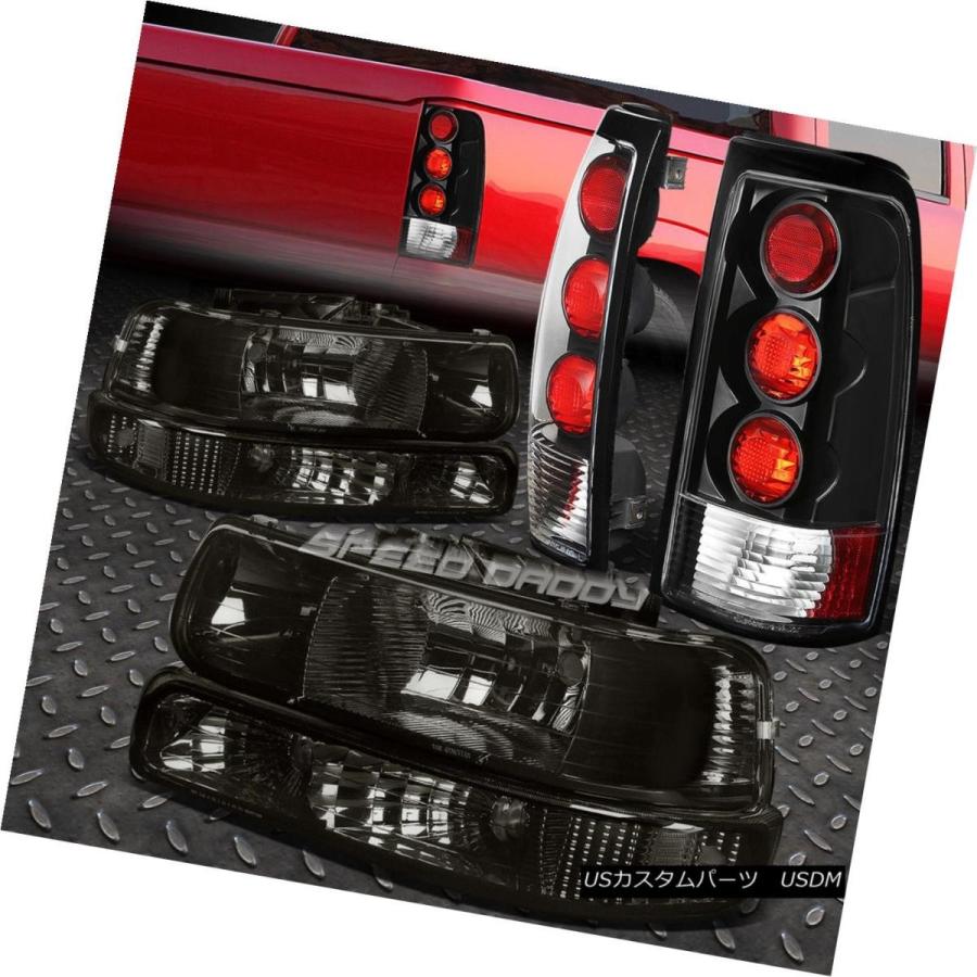 テールライト SMOKE BUMPER HEADLIGHT + BLAC  K ALTEZZAリアテールライト99-02 C