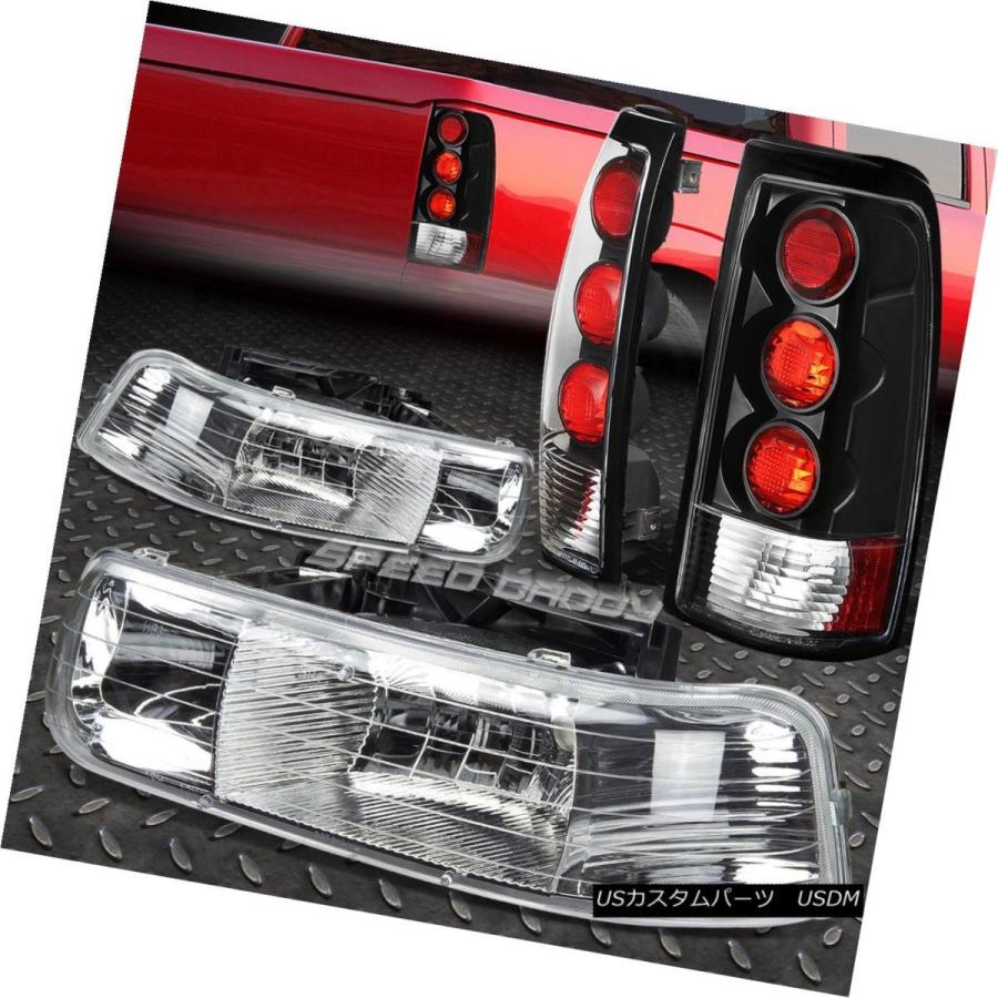 テールライト CHROME CRYSTAL HEADLIGHT + BLAC  K ALTEZZAリアテールライト99-02