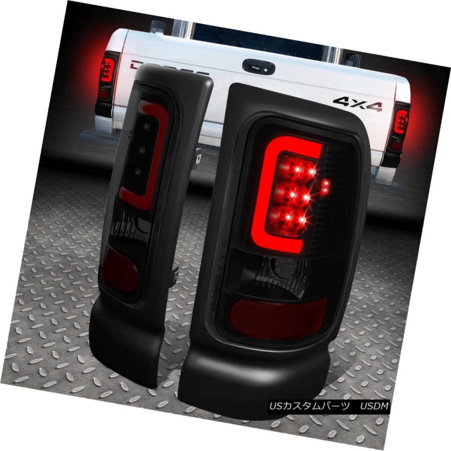 テールライト SMOKE 3D U-HALOプロジェクターヘッドライト+ BLAC  94-02ドッガー用K LEDテールラの画像