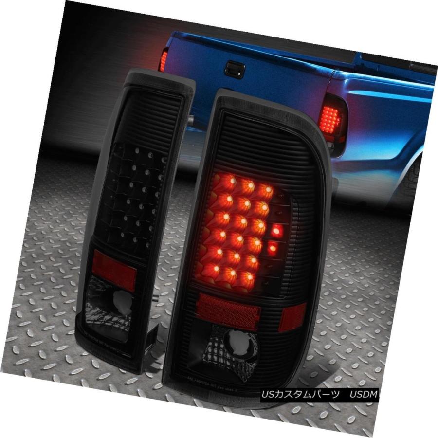 テールライト BLACK HOUSING SMOKED LENS LEDテールライト+第3ブレーキランプ97-03 F150 / F250 BLACKの画像