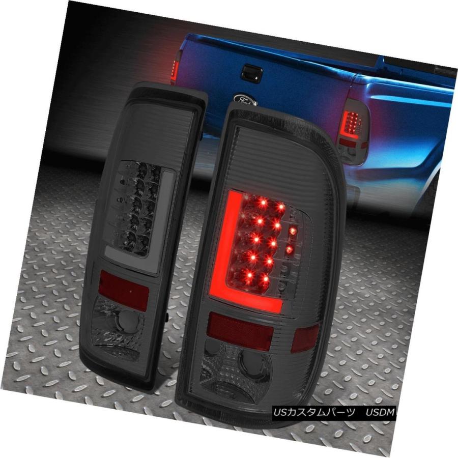 テールライト [3D LED L-BAR] 1997-2007フォードスーパーデューティークロムテントテールライトブレーキランプ用 [3D LED L