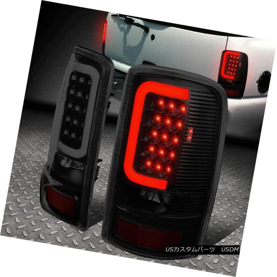 テールライト [3D LED C-BAR] 2000?2006年GMC YUKON / TAHOE BLACK SMOKEDテールライトブレーキランプ