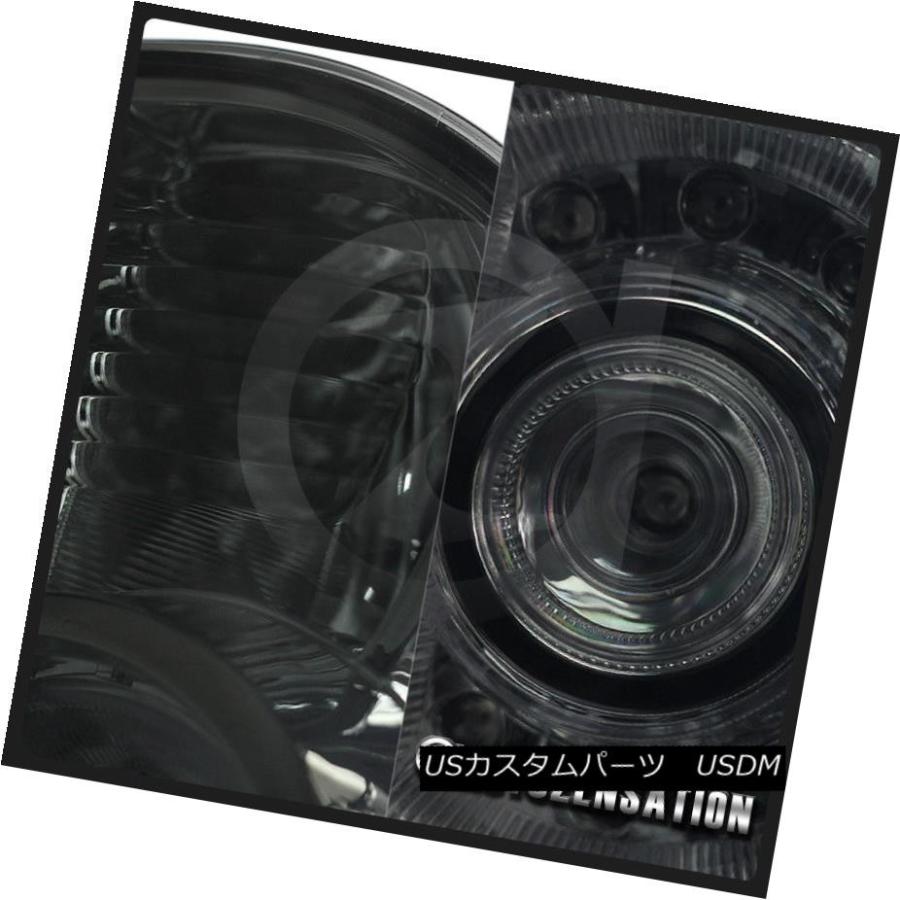 テールライト トヨタタコマベーススモークレンズLEDテールライトブレーキランプ For 2005-2015 Toyota Tacoma Base Smの画像