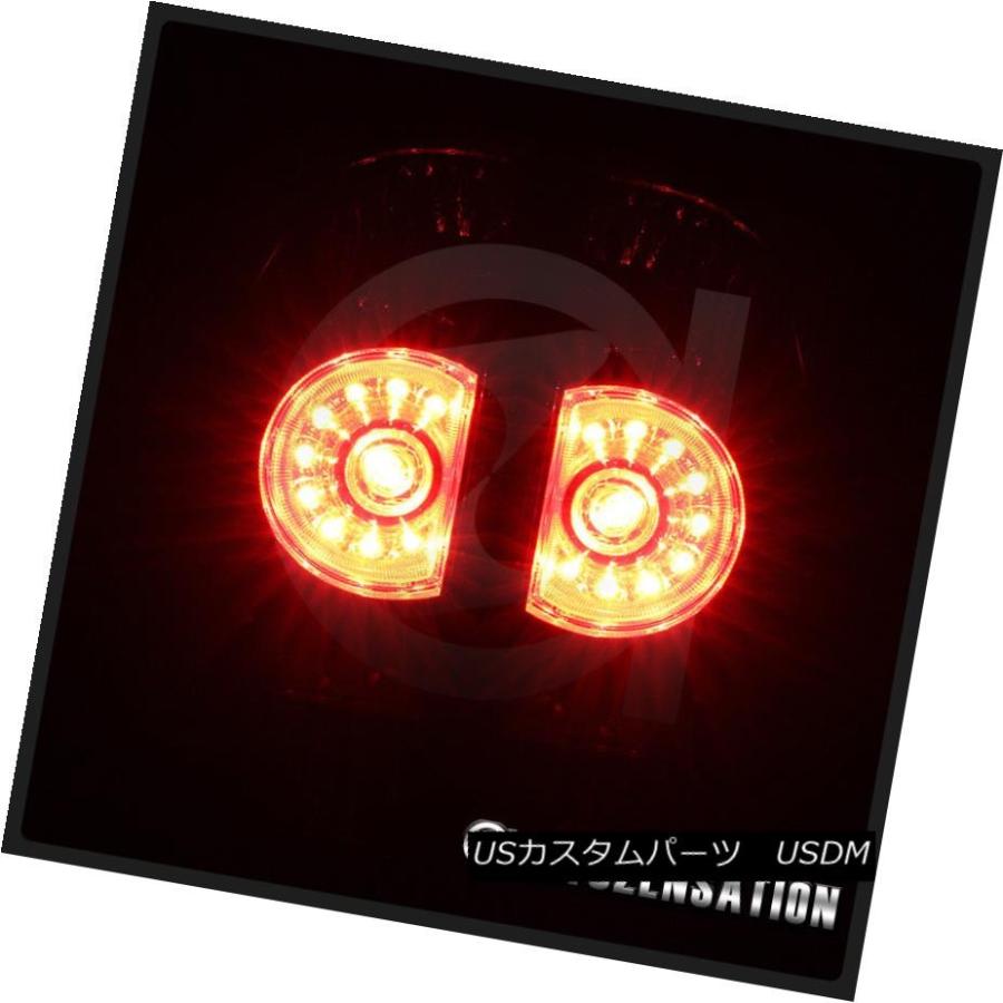 テールライト 2005?2015年トヨタタコマベースクロームクリアLEDテールライトブレーキランプ For 2005-2015 Toyota Tacoの画像