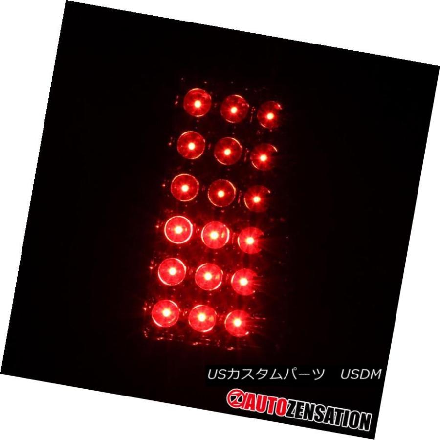 テールライト 日産タイタンレッドLEDリアブレーキランプテールライト For 2004-2013 Nissan Titan Red LED Rearの画像