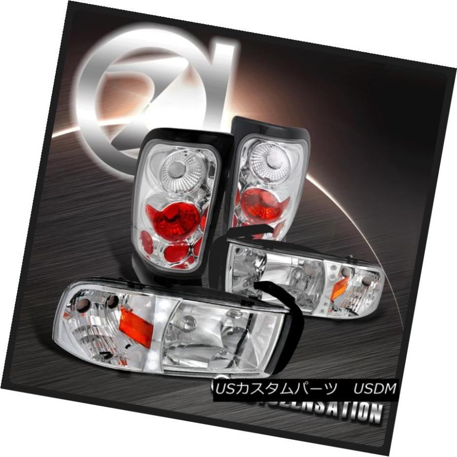 テールライト 94-01 Ram 1500/2500/3500 Chrome LED DRLヘッドライト+ Cle  arテ