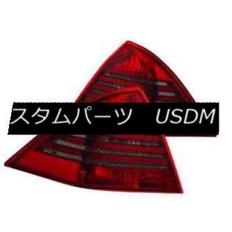 テールライト ANZO 221151 Mercedes-Benz C-Class用赤色/煙霧ハロゲンテールライト2個セット ANZO 221151 S