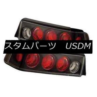 テールライト ANZO 221053 1988-1991ホンダシビック3ドア用ブラックテールライト2個セット ANZO 221053 Set of 2