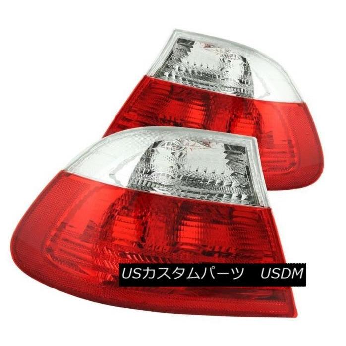 テールランプ ANZO 221217 BMW 3続きもの/ M3 2部屋の入り口用赤いこと/クリアレンズテールライト2個仕掛ける ANZO 221217 Set ライト、レンズ-自動車-車、バイク、自転車