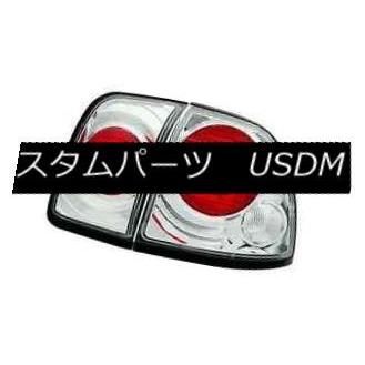 テールランプ IPCW CWT-711C2 96-97ホンダ調和用クリスタルクリアユーロテールライトの西洋ナシ IPCW CWT-711C2 Pair その他ライト-車、バイク、自転車