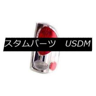 テールライト IPCW CWT-CE403C 97-04ダッジダコタのクリスタルクリアユーロテールライトのペア IPCW CWT-CE403C Pai