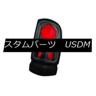 テールライト IPCW CWT-CE401CFカーボンファイバーユーロテールライトのペア94-01ドッジラム IPCW CWT-CE401CF Pai
