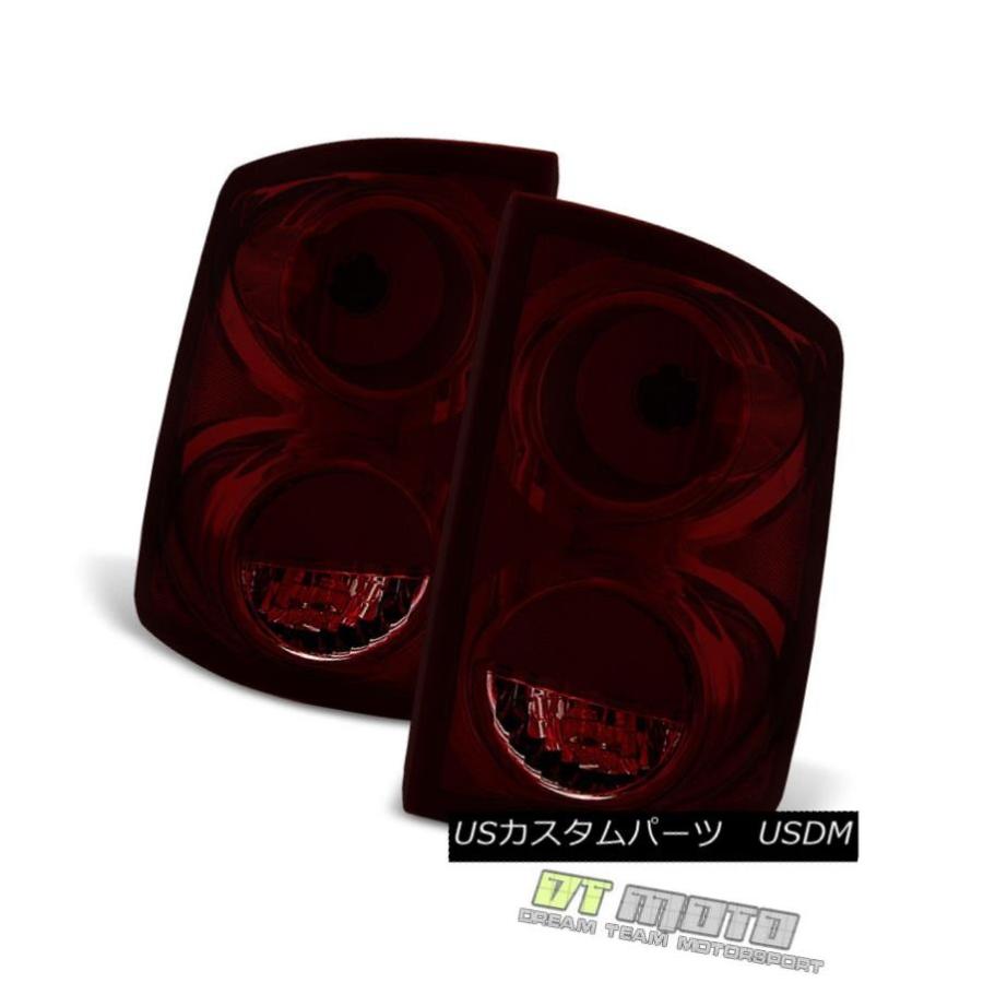 テールライト Blk Tinted 2005-2011 Dodge Dakotaテールライトランプ交換左+右05-11 Blk Tinted 2005