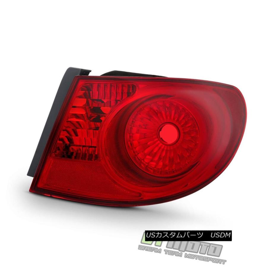 テールライト フィット2007年?2010年Elantraアウターテールライトブレーキランプ交換RH助手席側 Fits 2007-2010 Elant