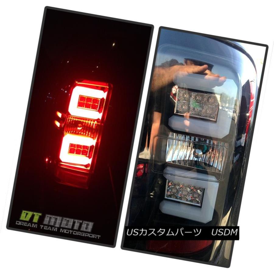 テールライト 2014-2017 Silverado C形ルミールLEDチューブBlkテールライトランプ左+右 2014-2017 Silverado