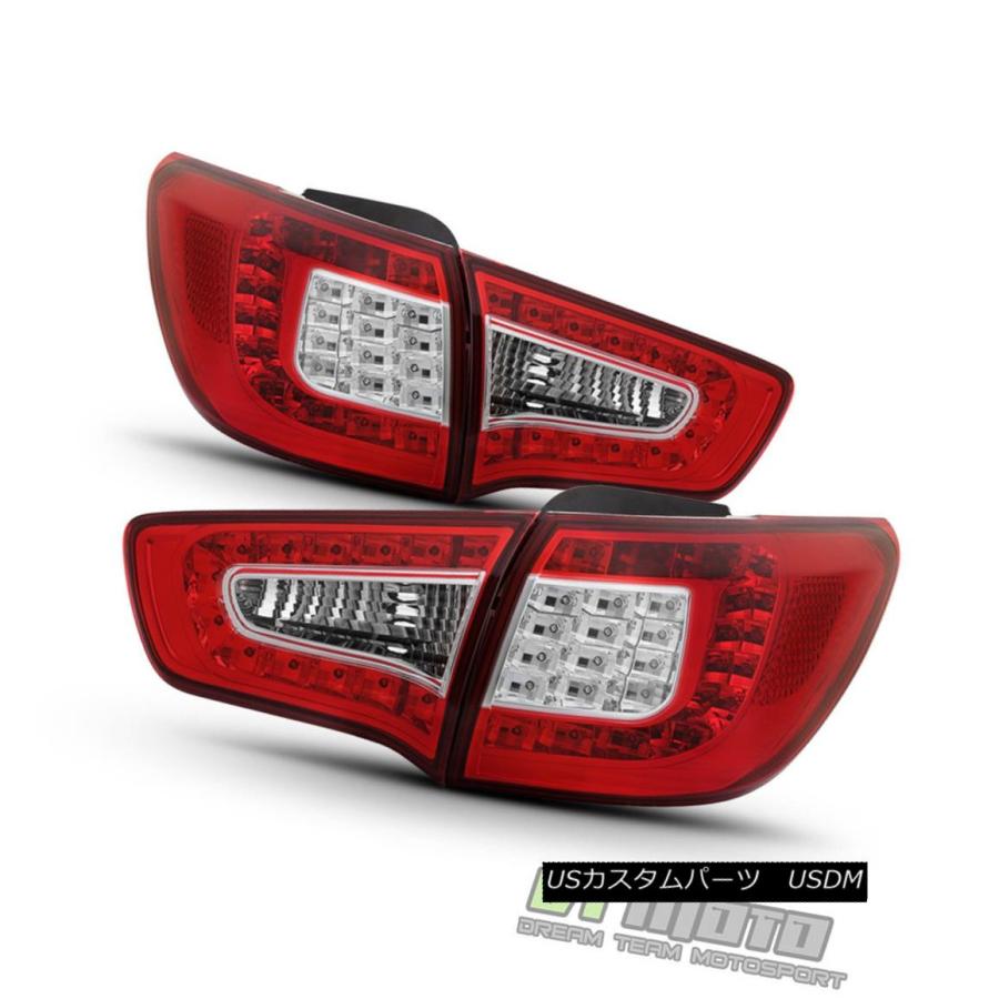 テールライト 2011-2016 Sportage EX / SX / LX用クリアLEDテールライトブレーキ信号ランプセット For 2011-20の画像