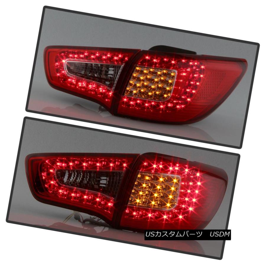 テールライト 2011-2016 Sportage EX / SX / LX用クリアLEDテールライトブレーキ信号ランプセット For 2011-20の画像