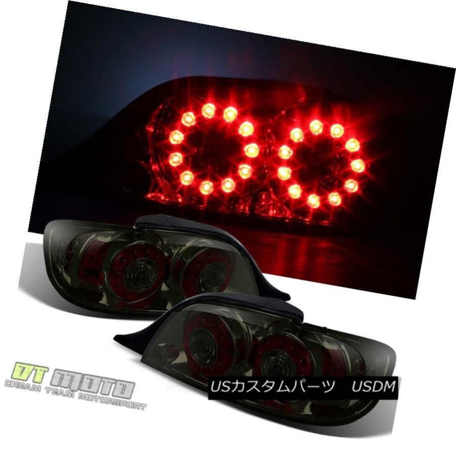 テールライト 煙2004-2008マツダRx-8 Rx8 LEDテールライトリアブレーキランプ04-08左+右 Smoke 2004-2008 Maz