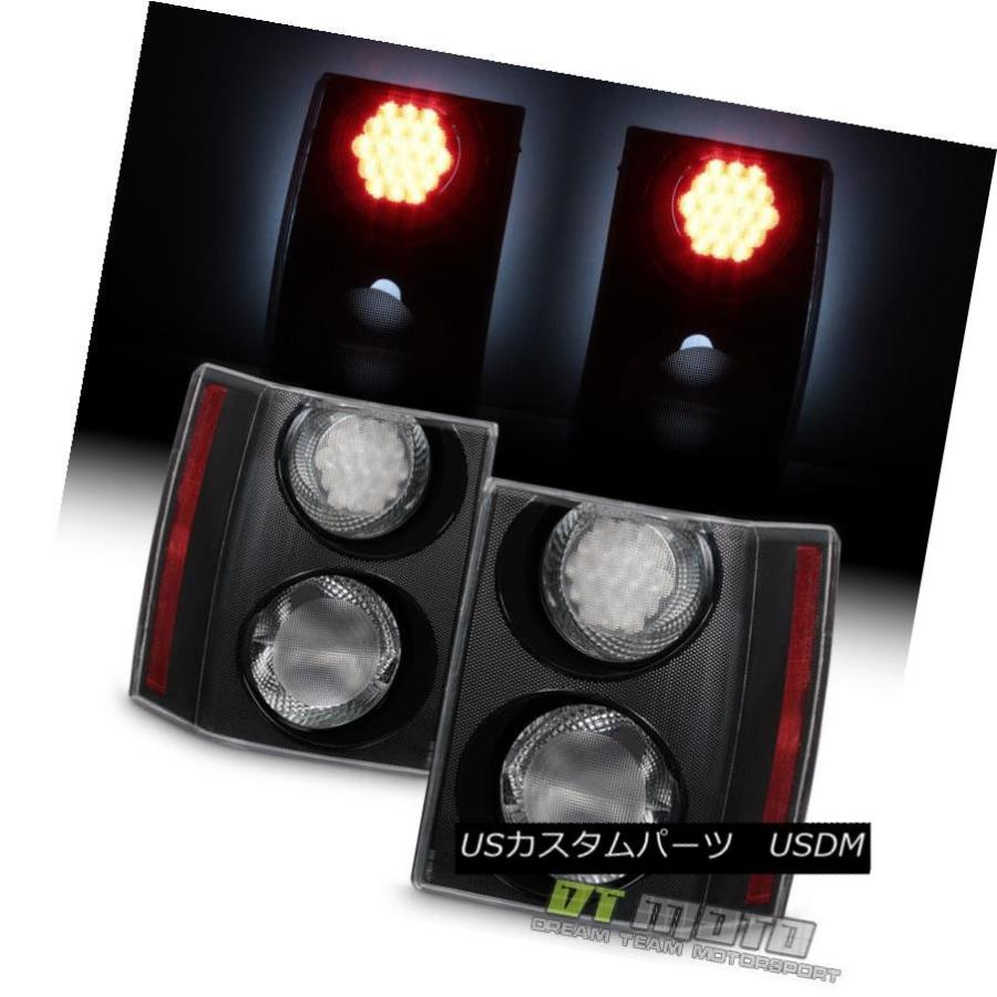 テールライト 2006-2009年ランドローバーレンジローバーHSE EUROブラック/クリアLEDテールライト左+右 2006-2009 Land