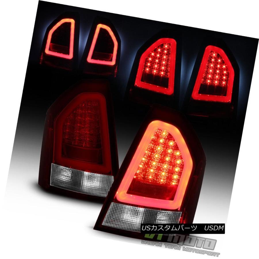 テールライト 2005-2007クライスラー300C LumiledsレッドクリアLEDパイロチューブテールライトブレーキランプ 2005-2007