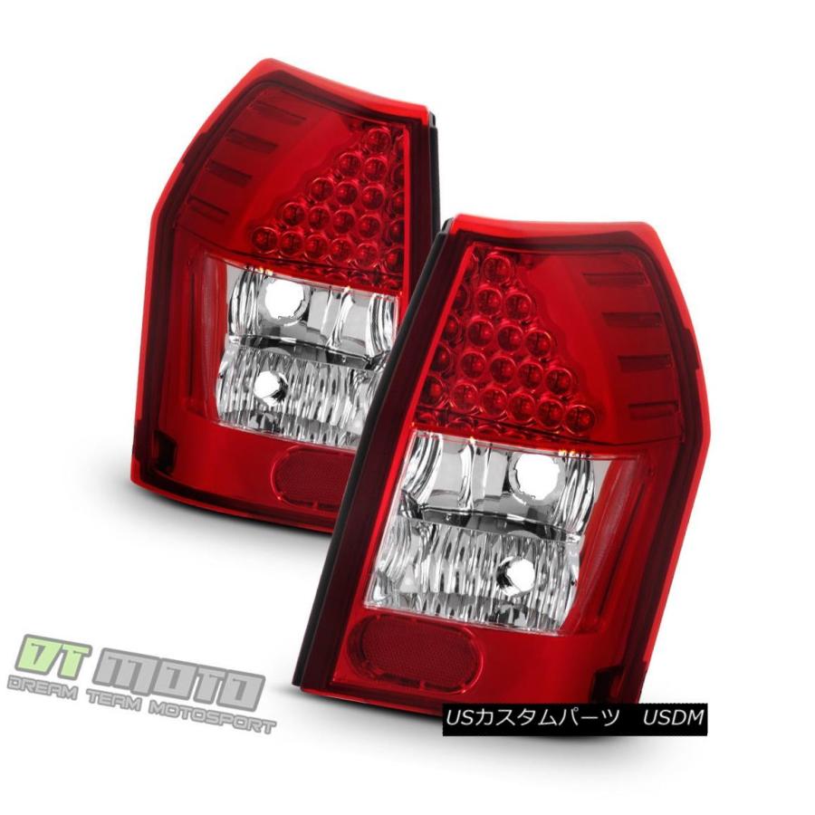 テールライト 2005-2008 Dodge Magnum LEDテールライトブレーキランプセットLeft + Right 05 06 07 08 2の画像