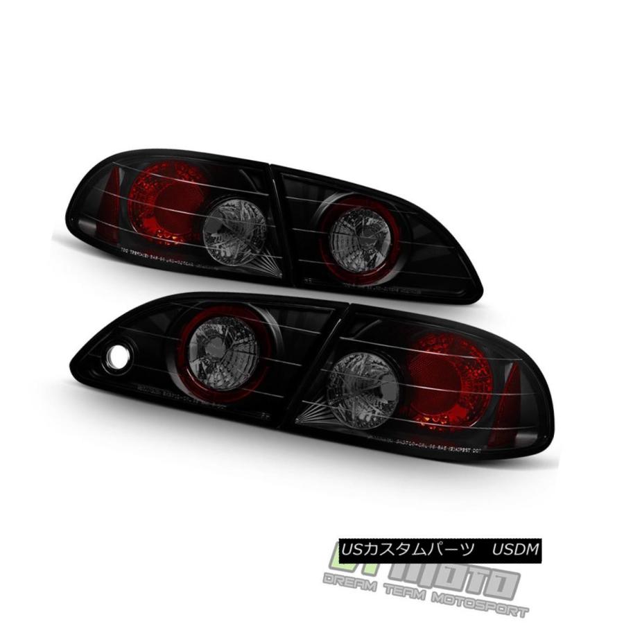 テールライト ブラックスモーク1998-2002トヨタカローラテールライトランプ左+右98 99 00 01 02 Black Smoked 1998