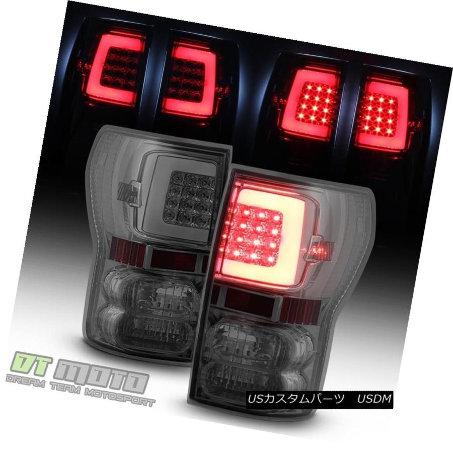 テールライト Smoke 2007-2013 Toyota Tundra LEDチューブテールライトブレーキランプ07-13 Left + Right