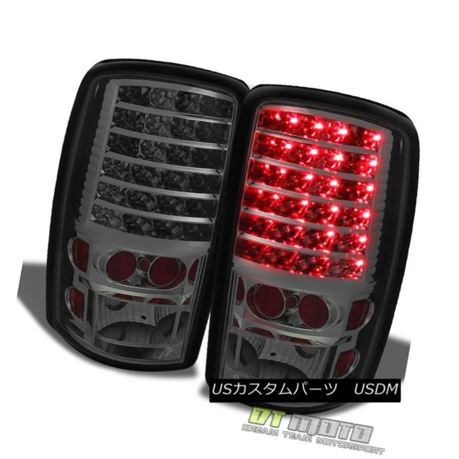 テールライト スモーク2000-2006 Gmcユーコンシボレー郊外1500タホLEDテールライト左+右 Smoked 2000-2006 Gmc Y